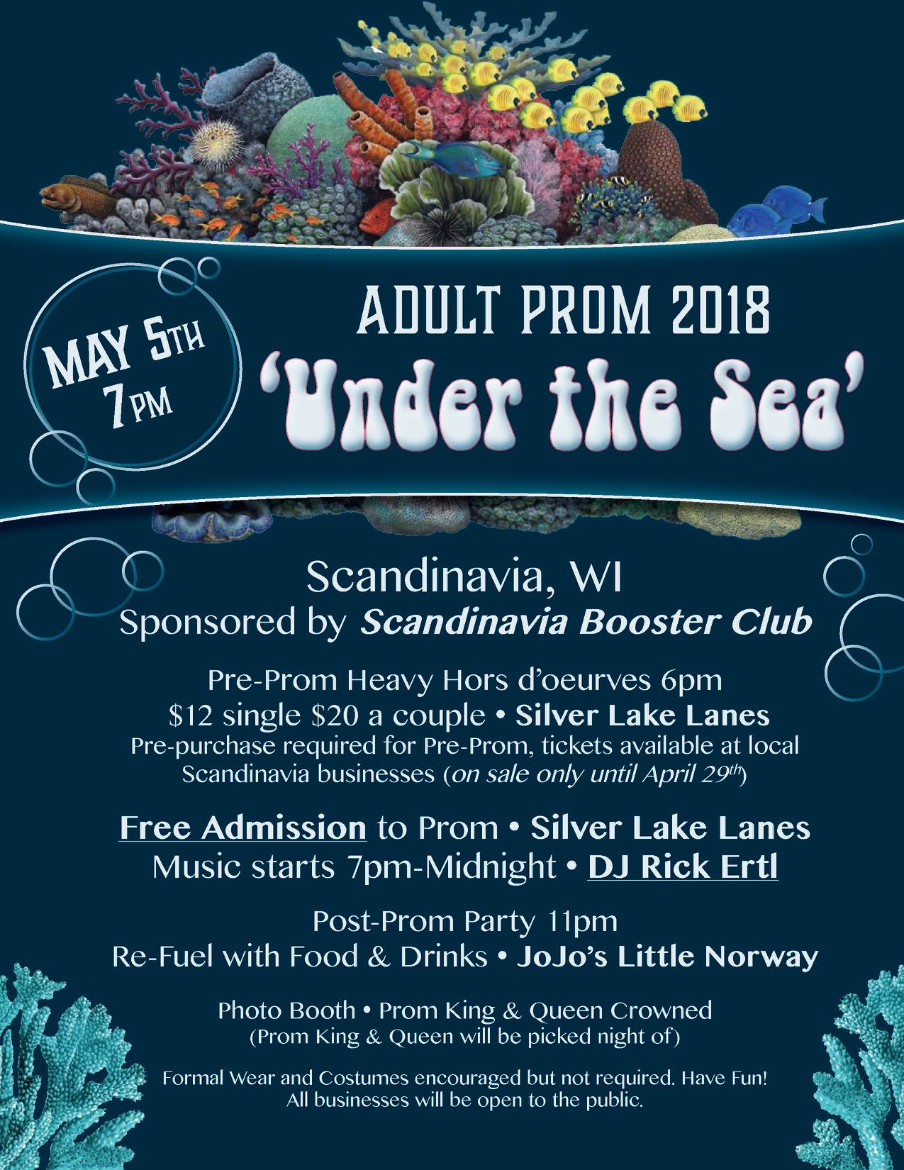 Adult Prom Poster 2018